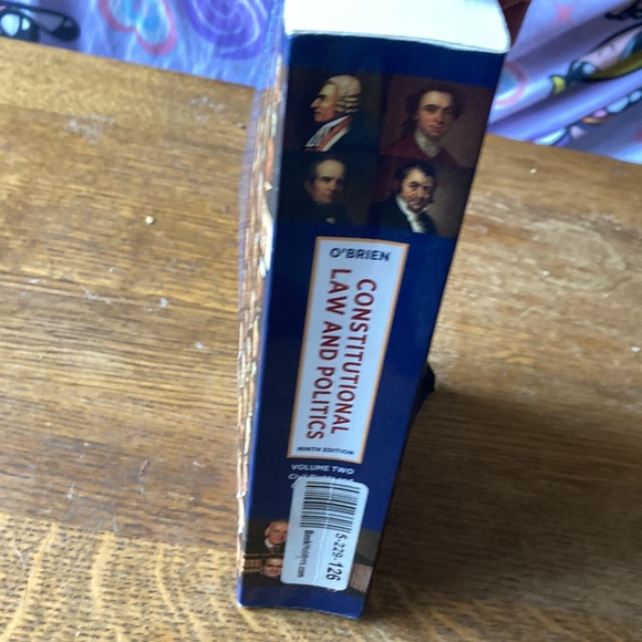 Constitutional law and politics volume 2 ninth edition by David O’Brien - Picture 2 of 11